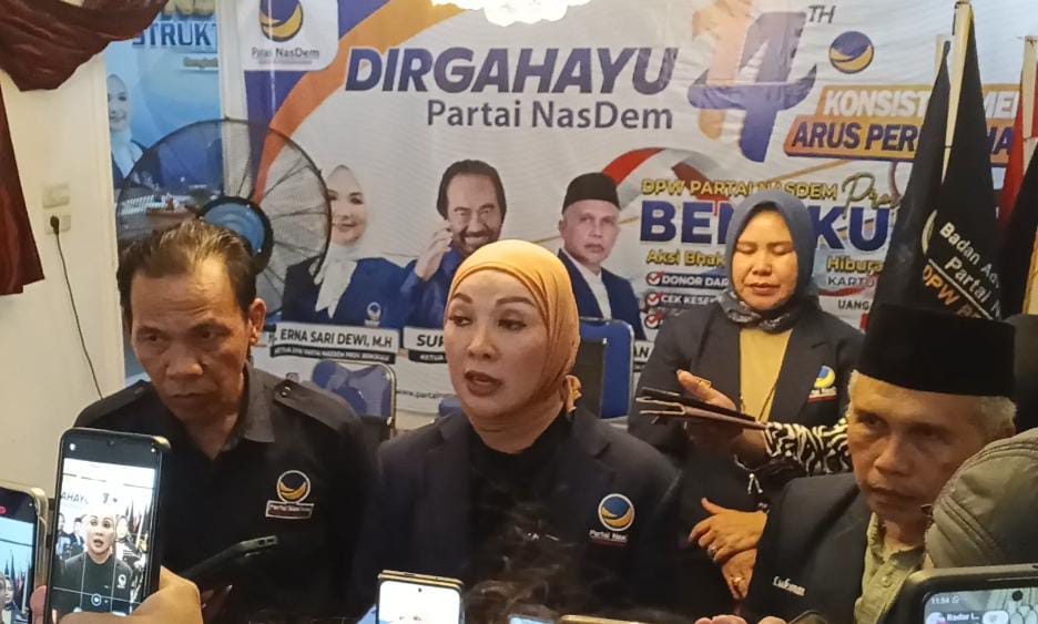 ESD Tegaskan Komitmen Perubahan di HUT NasDem ke-14: Donor Darah hingga Berbagi Sembako