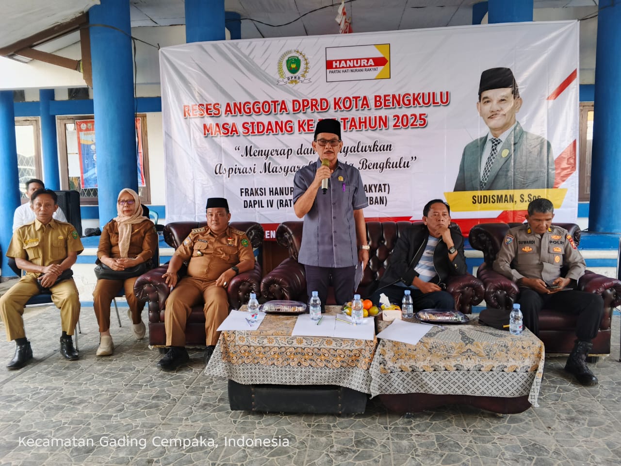 Sudisman Serap Aspirasi Warga Dapil IV, saat Reses DPRD Kota Bengkulu