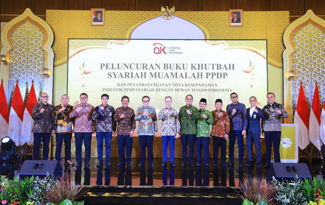 Upaya Tingkatkan Literasi, OJK Gandeng DMI Luncurkan Buku Khutbah Syariah Muamalah