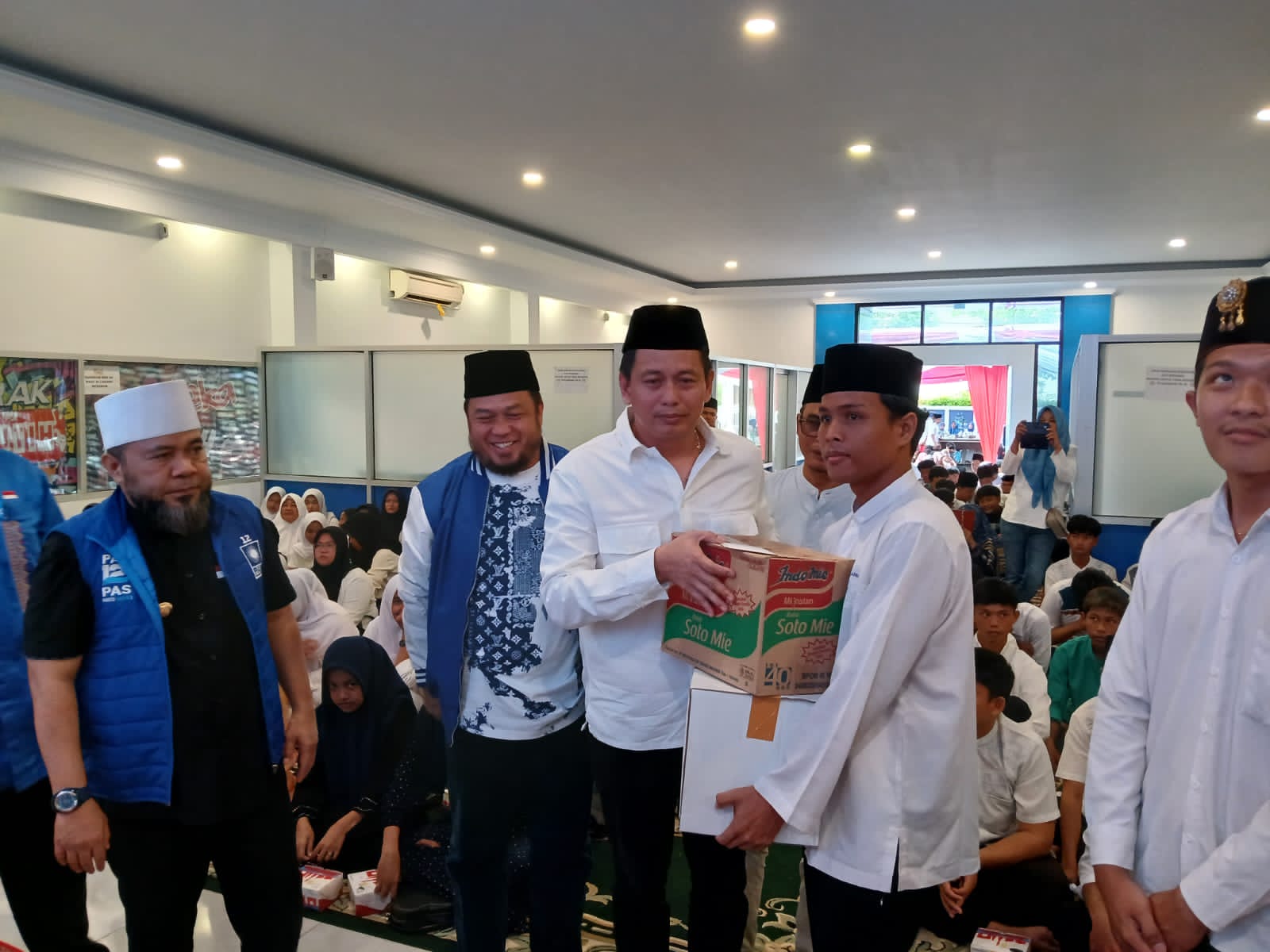Yuan Degama Hadiri Doa Bersama dan Santunan Anak Yatim di DPW PAN Bengkulu