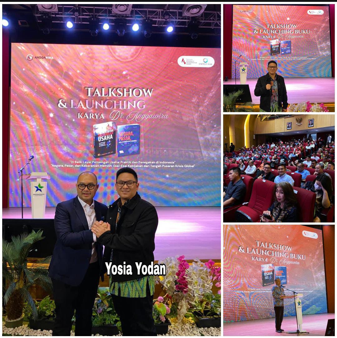 Ketum BPD HIPMI Bengkulu Yosia Yodan Hadiri Talkshow dan Peluncuran Buku Dr. Anggawira di Perpusnas RI