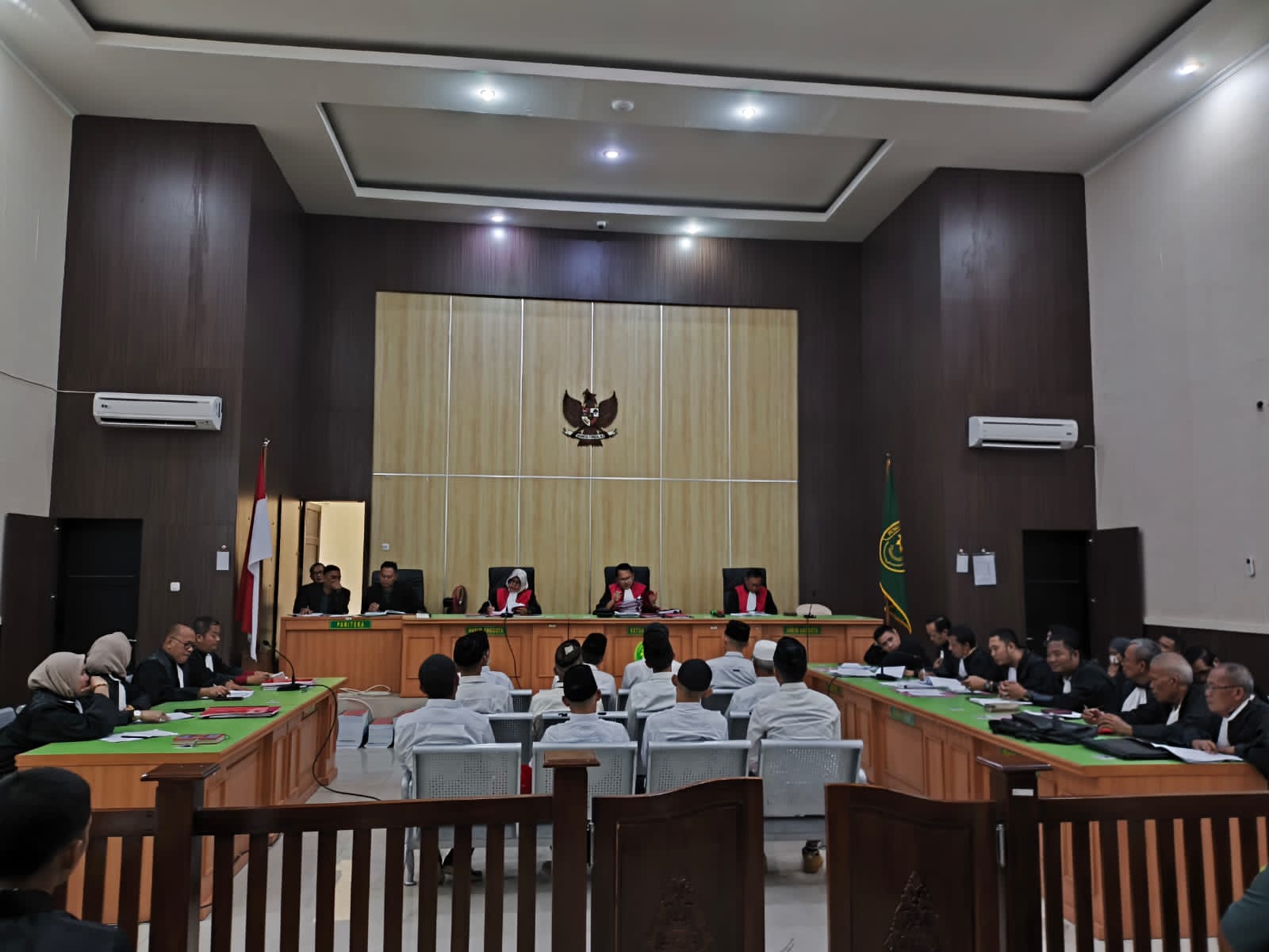 12 Terdakwa Korupsi Puskeswan Kaur Jalani Sidang Perdana