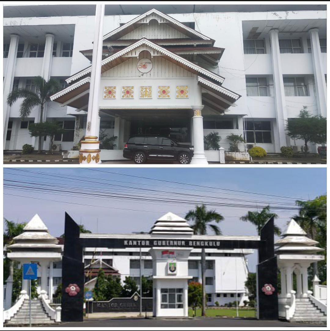 Pelantikan 14 Pejabat Pimpinan Tinggi Pratama Pemprov Bengkulu Digelar di Gedung Pola Kantor Gubernur
