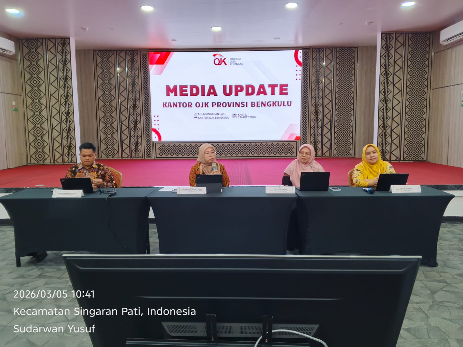 Kepala OJK Bengkulu Ayu Laksmi: Korban Penipuan Harus Cepat Melapor