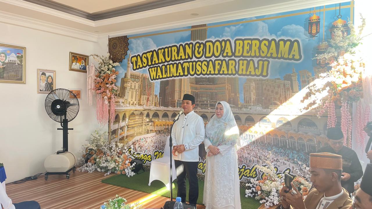 Haru dan Khidmat, Walikota Bengkulu Gelar Walimatul Safar Jelang Keberangkatan Haji 2026