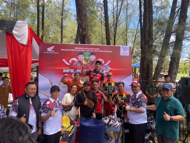 Dedy Wahyudi Rencanakan Pembangunan Gantangan Permanen, Kicau Mania Bengkulu Siap Bangkit