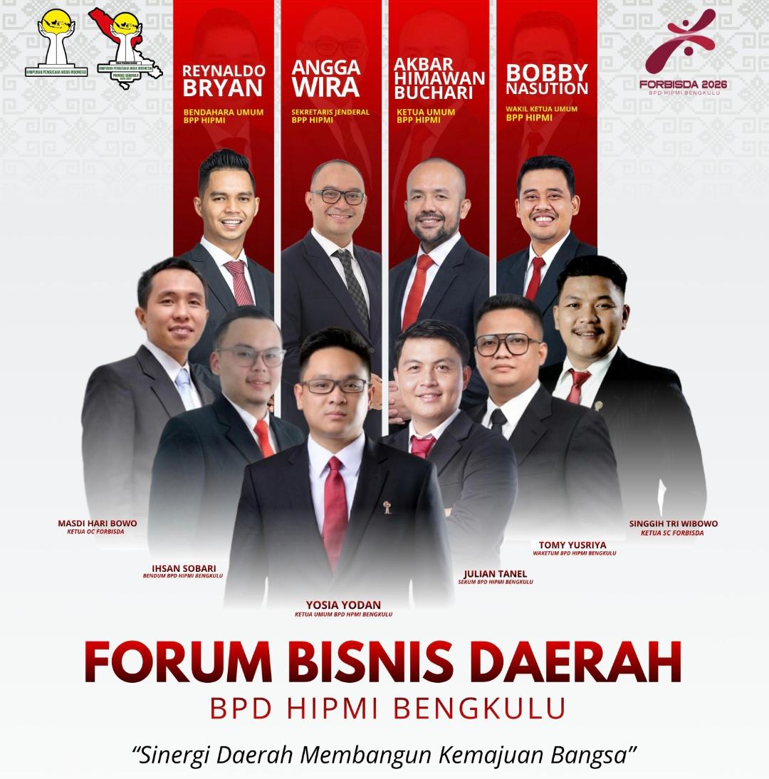 FORBISDA 2026: Sinergi Pengusaha Muda Bengkulu Mendorong Ekonomi Daerah ke Panggung Nasional