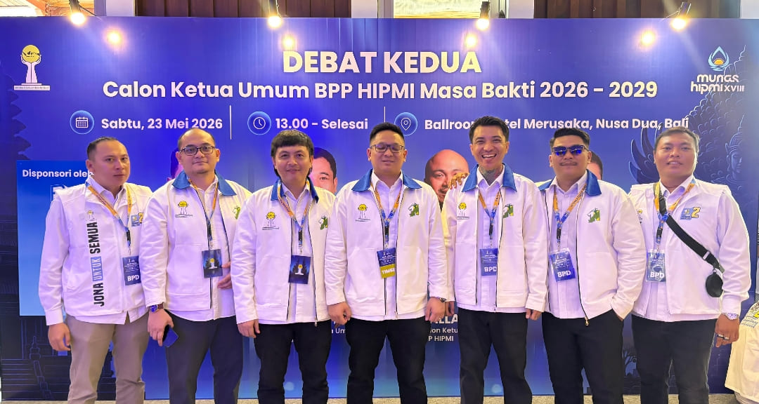 Debat Kedua di Bali HIPMI Bengkulu Solid Menangkan Ade Jona Prasetyo