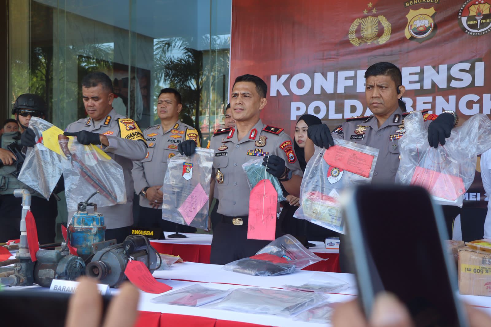 Polda Bengkulu Ungkap Ratusan Kasus 3C, Perketat Patroli di Titik Rawan